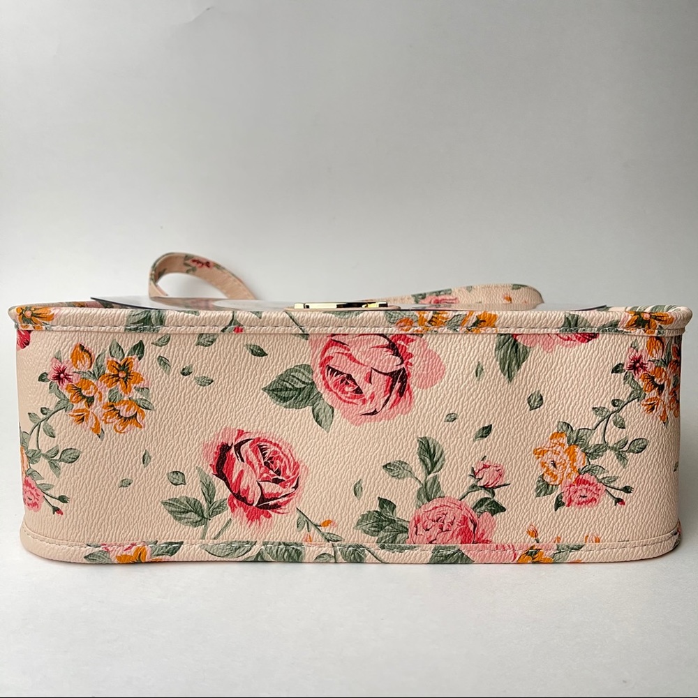 BEBE Clear/Floral Shoulder Bag - Picture 6 of 9